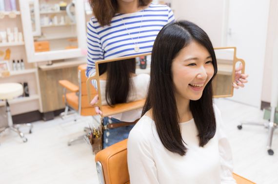 ストレートスタイルを作りたい方にも人気のお店です